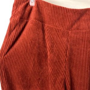 Plus Size- Faux Corduroy Pants